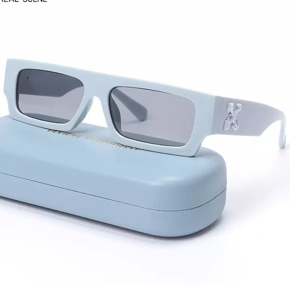 Lena Vie Accessories - Posh Heather Gray Blue Luxe Stylish Sunglasses